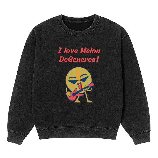 I love Melon DeGeneres Mineral Wash Sweatshirts