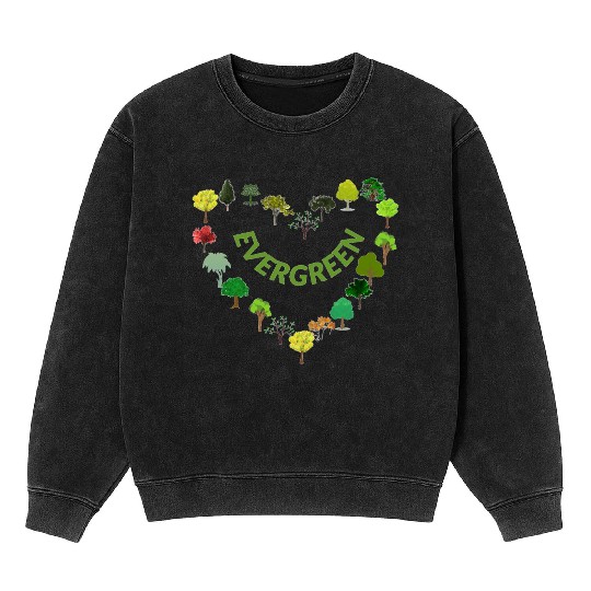 EVERGREEN Mineral Wash Sweatshirts