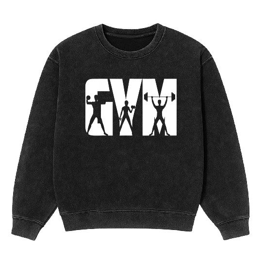 Its a good day to Gym Fitness Bodybuilding with Gr Mineral Wash Sweatshirts