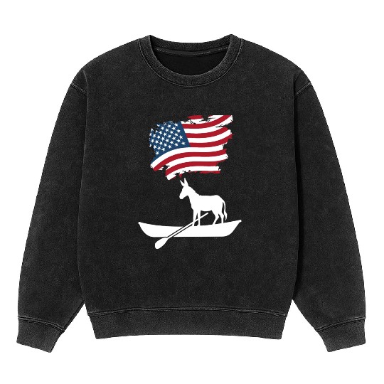 Donkey Pox The Disease Destroying America biden Mineral Wash Sweatshirts
