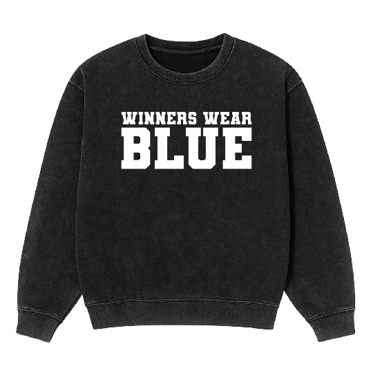 High School Musical EJ Winners Wear Blue Tank Mineral Wash Sweatshirts