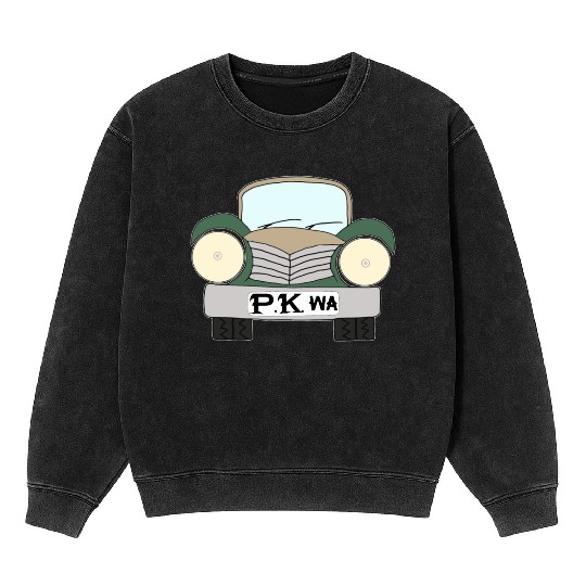 Old Car Khaki Afrikaans PK wa Mineral Wash Sweatshirts
