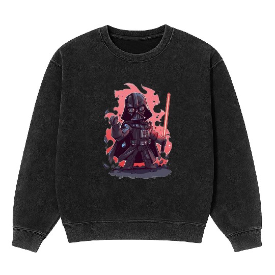 Artem star Wars Darth Vader Lando Calrissian Mineral Wash Sweatshirts