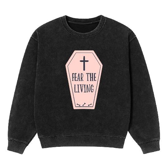 Funny Funeral Home Owner Mortuary Science Morticia Mineral Wash Sweatshirts