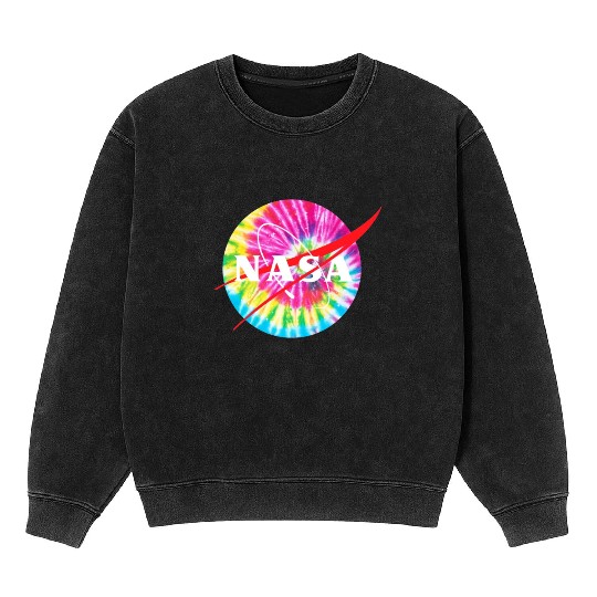 NASA Tie Dye Mineral Wash Sweatshirts