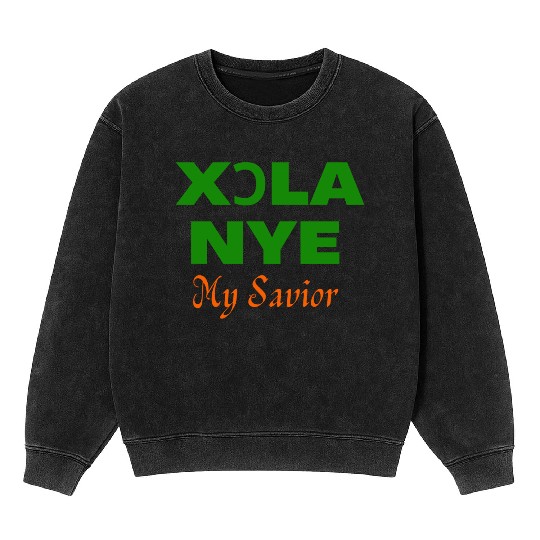 XORLA NYE OR MY SAVIOR Mineral Wash Sweatshirts