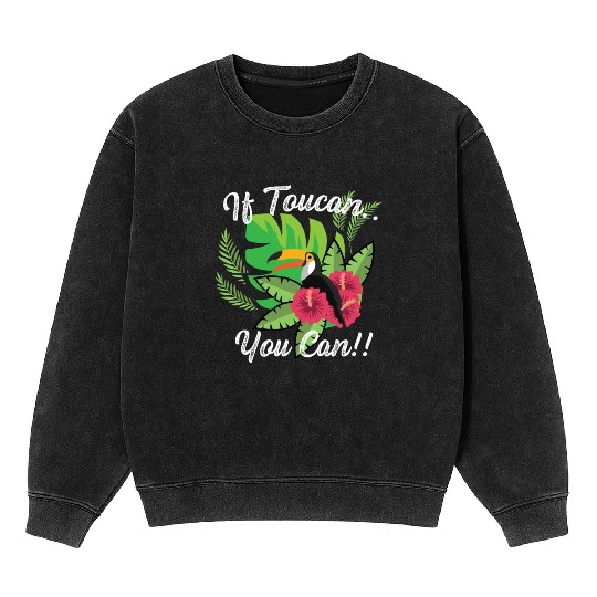 You Can Courageous Person Gift Mineral Wash Sweatshirts