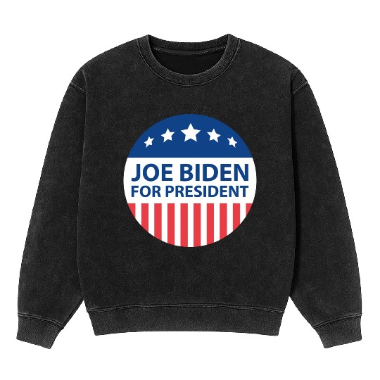Joe Biden For President 2024 Mineral Wash Sweatshirts
