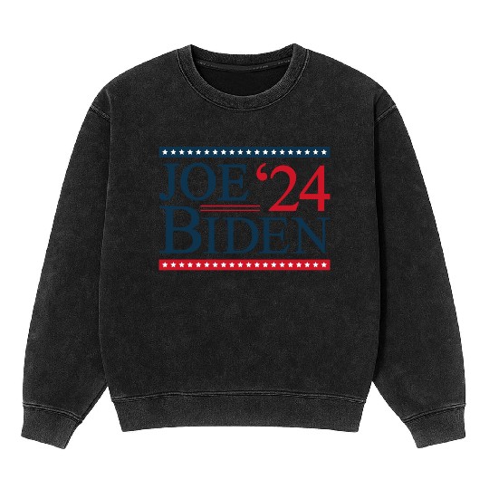 Joe Biden 2024 Mineral Wash Sweatshirts