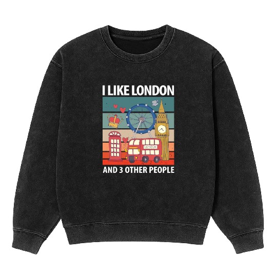 London Mineral Wash Sweatshirts