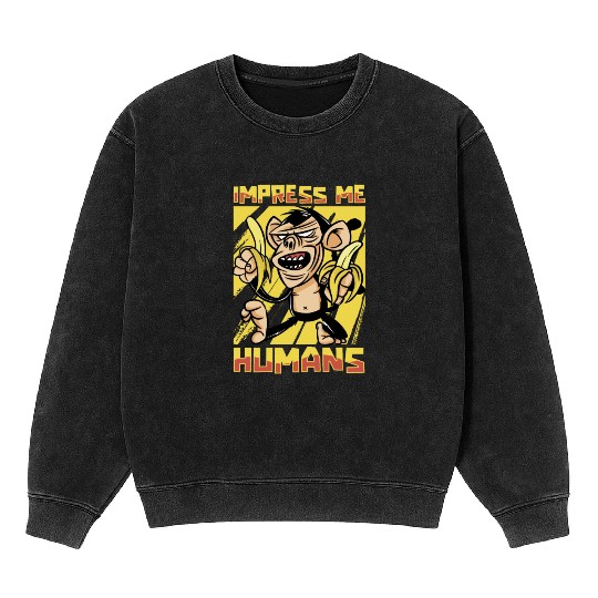 Monkey Banana Mineral Wash Sweatshirts