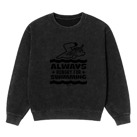 Swimming lifeguard swimming course outdoor pool gi Mineral Wash Sweatshirts