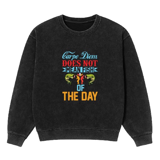 carpe Diem Mineral Wash Sweatshirts