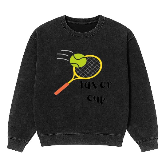 laver cup tennis Mineral Wash Sweatshirts