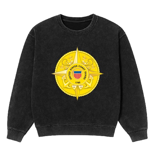 Commandant Staff (U.S. Coast Guard) Mineral Wash Sweatshirts
