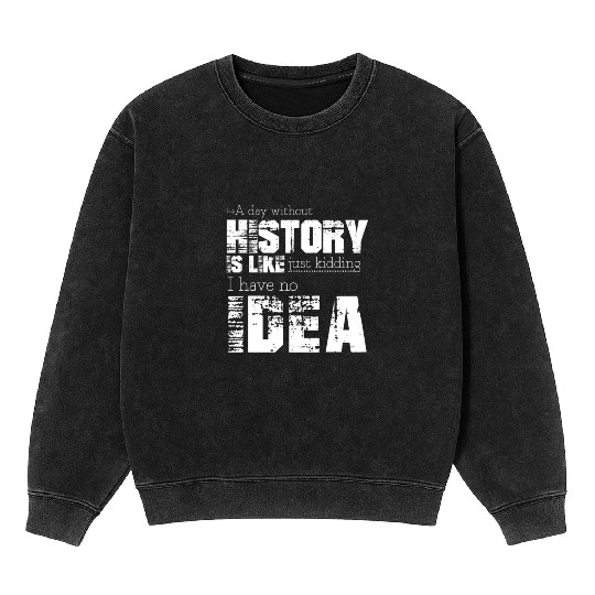 History Mineral Wash Sweatshirts