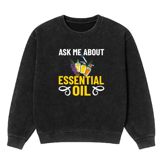 Essential Oil Diffuser Peppermint Aromatherapy Mineral Wash Sweatshirts