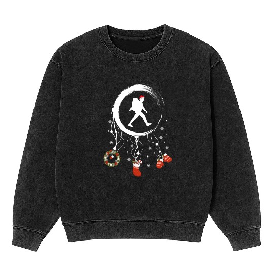 Winter dreamcatcher Christmas Hiking Mineral Wash Sweatshirts
