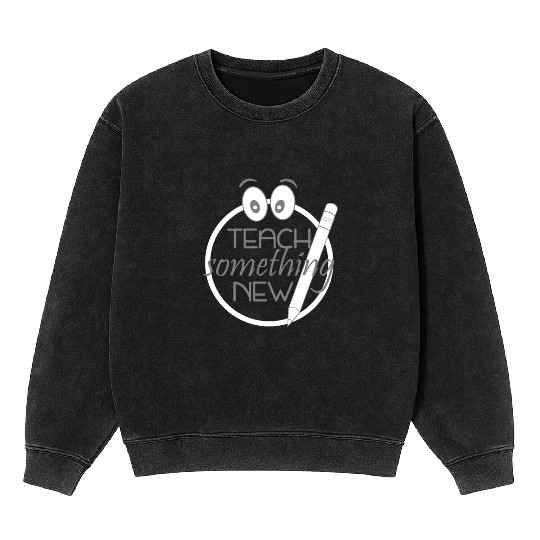 Teacher Mineral Wash Sweatshirts