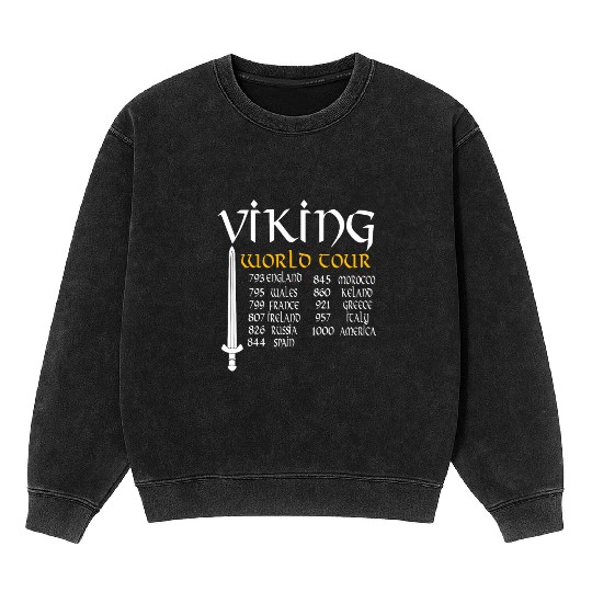 Viking World Tour Mineral Wash Sweatshirts