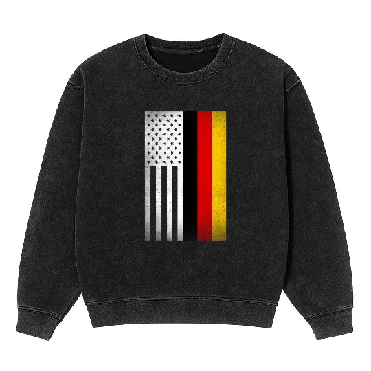 Germany Design for proud German Americans Mineral Wash Sweatshirts