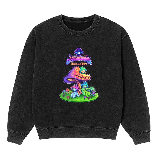 Mushrooms, Magic, & More | Promo Mineral Wash Sweatshirts