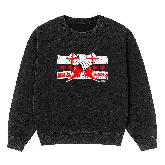 CM Puunk Best In The World Classic Mineral Wash Sweatshirts