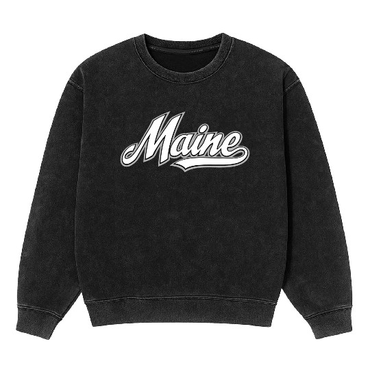 Maine Mineral Wash Sweatshirts