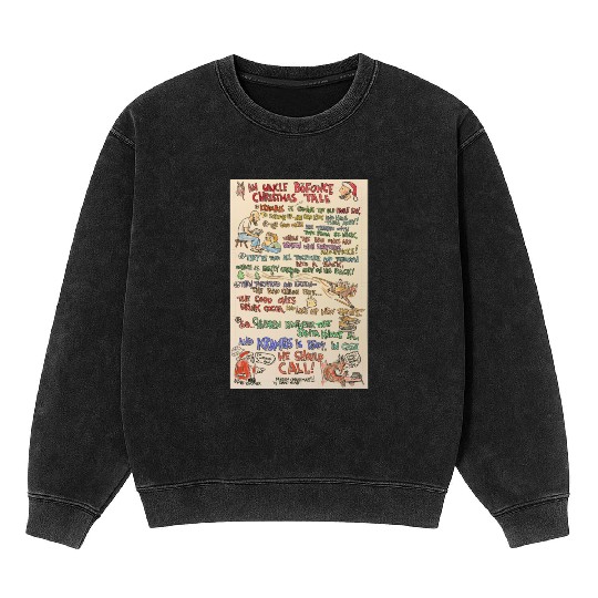 Krampus Mineral Wash Sweatshirts