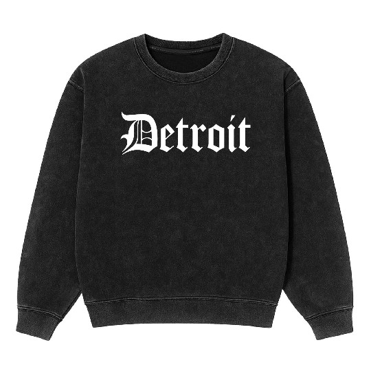 Detroit Mineral Wash Sweatshirts