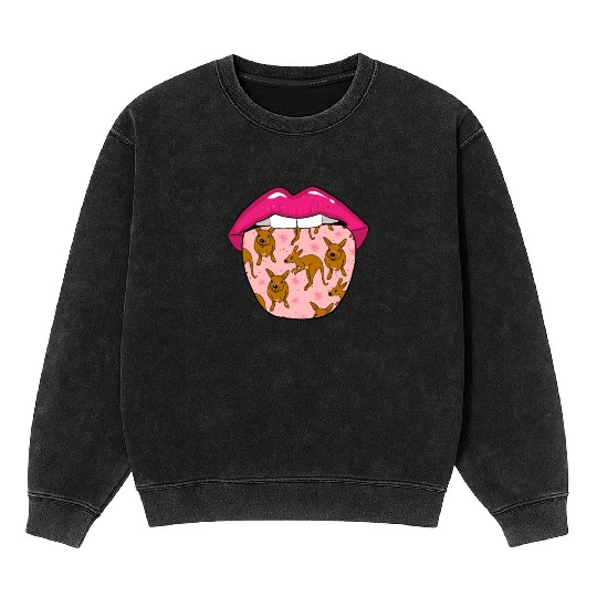Kangaroo Tongue Mineral Wash Sweatshirts