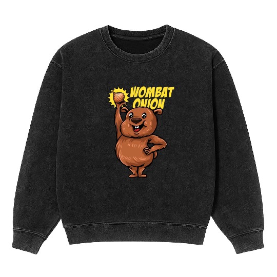 Wombat Onion - Wombat Onion Mineral Wash Sweatshirts