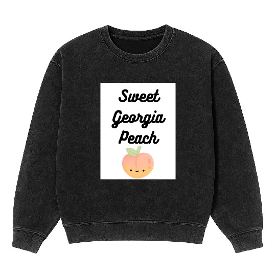 Sweet Georgia Peach Mineral Wash Sweatshirts