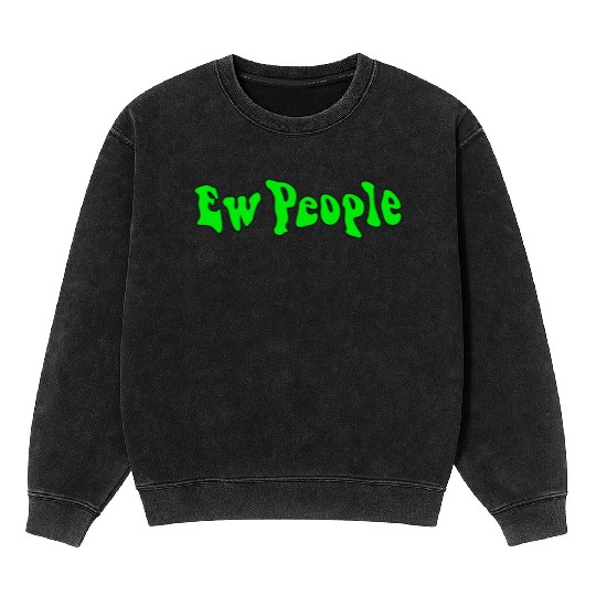 Ew People - christmas Mineral Wash Sweatshirts