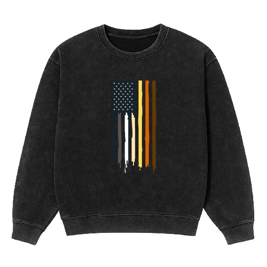 Gay Bear Bait Pride - Subgroup LGBTQ Community Mineral Wash Sweatshirts