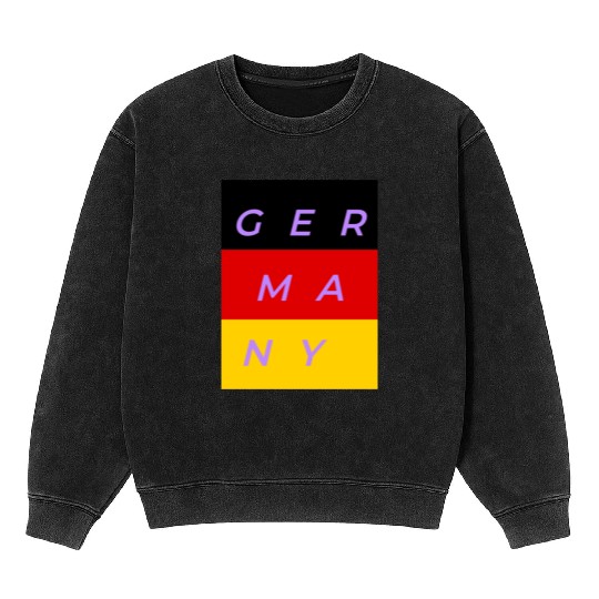 Germany Mineral Wash Sweatshirts