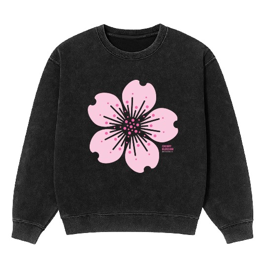 2022 Cherry Blossom Mineral Wash Sweatshirts