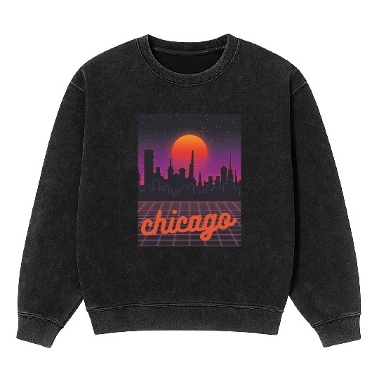 chicago pride Mineral Wash Sweatshirts