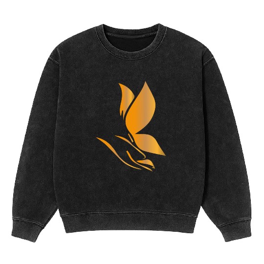 beauty logo Mineral Wash Sweatshirts