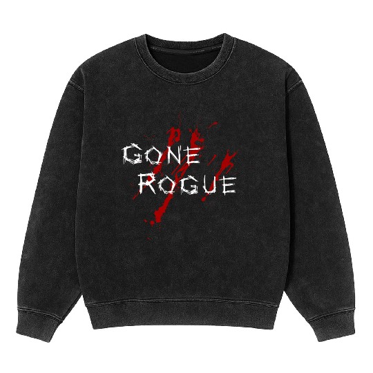Gone Rogue Detroit Bloody Mineral Wash Sweatshirts