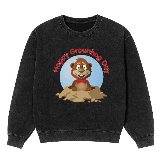 Year of the Rabbit 2023 - Cherry Blos som Mineral Wash Sweatshirts