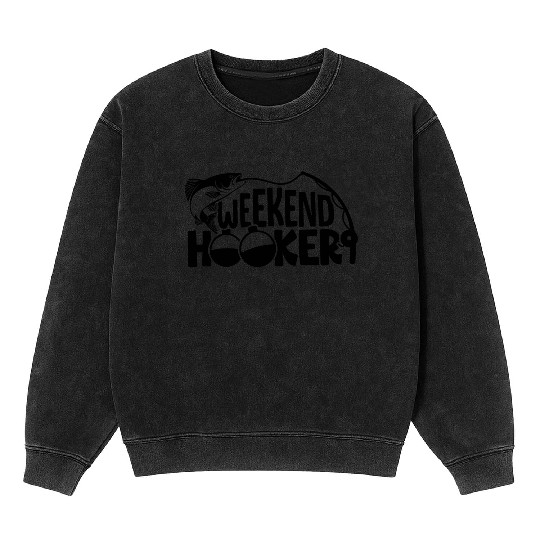 Weekend Hooker Mineral Wash Sweatshirts Fishing