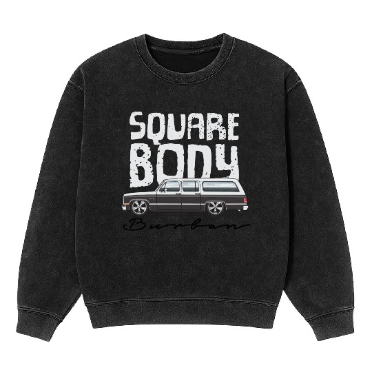 square body Frost White Mineral Wash Sweatshirts
