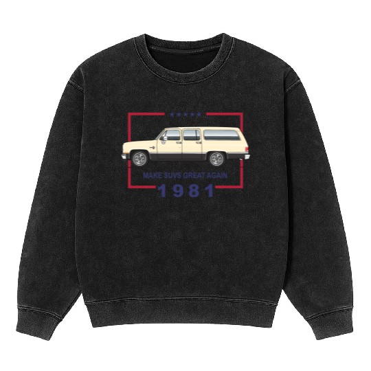 make Santa Fe Tan Mineral Wash Sweatshirts