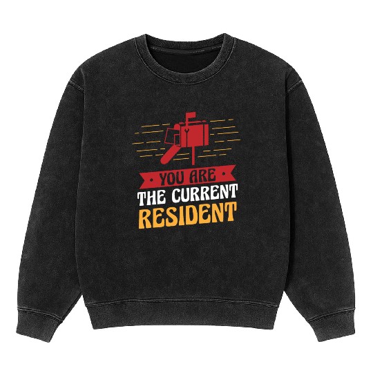 Postal Worker, postal worker, mailman, postman Mineral Wash Sweatshirts