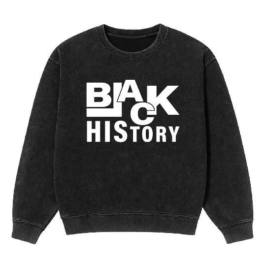 BLACK HISTORY MONTH DESIGN. Mineral Wash Sweatshirts