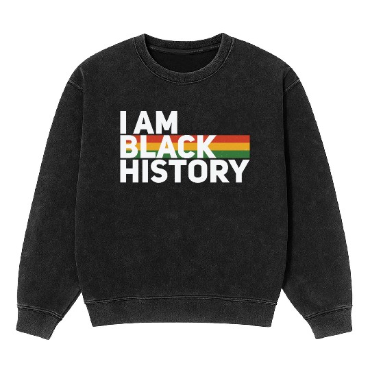 Black History Month Mineral Wash Sweatshirts