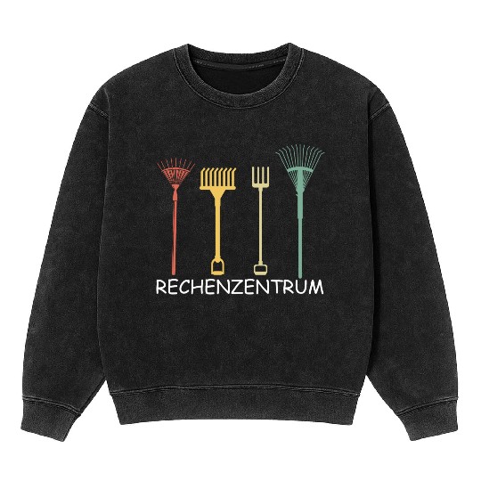 data center funny computer computer EDP server Mineral Wash Sweatshirts