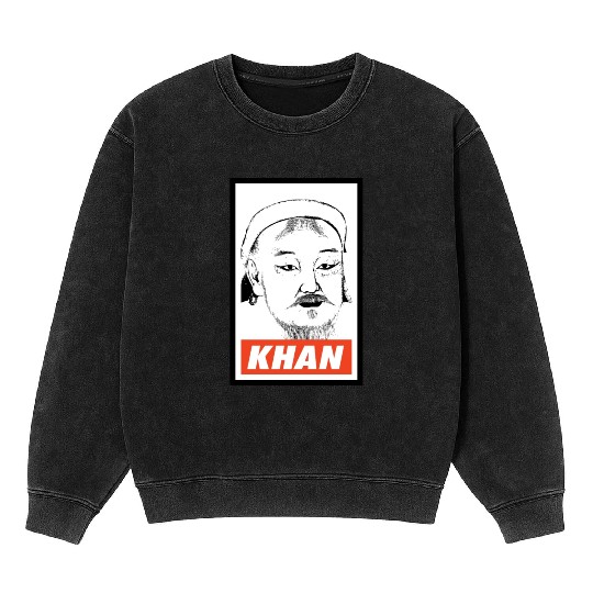 Genghis Khan Mineral Wash Sweatshirts