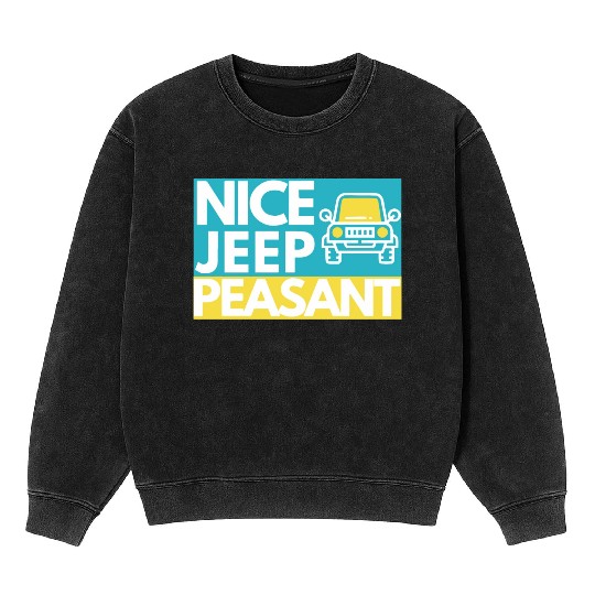 Nice Jeep Peasant Mineral Wash Sweatshirts